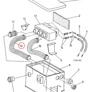Фото 20 - Провод выхода воздуха (265-35-1717)