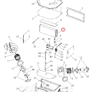 Фото 19 - Радиатор отопителя (592-13-0370)