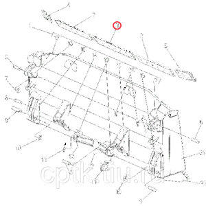 Фото 20 - Кромка режущая D-2 WT (782-21-1129)